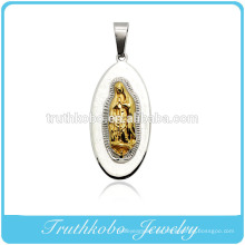 Truthkobo Casting 316l Edelstahl High-End-Mary Mutter von Christus Gott Gebet Schmuck